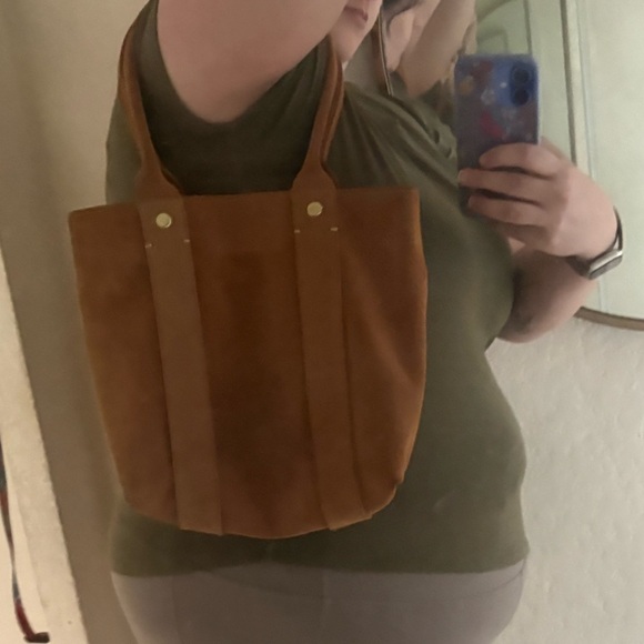 Clare V Tan Suede Tote - Picture 9 of 9